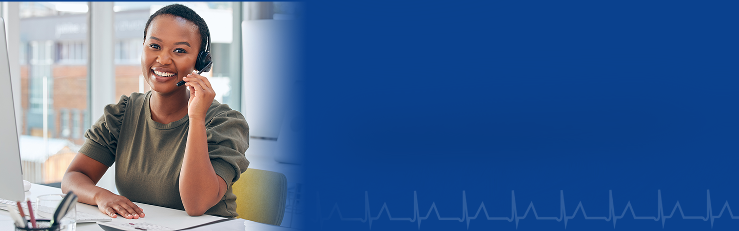 customer service slider image